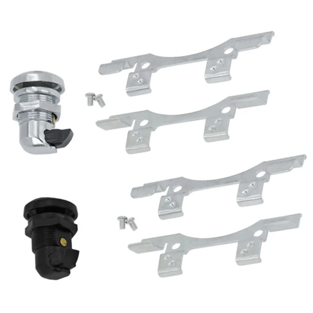 

For Harley-Davidson Touring Electra Road Street Tour Glide Ultra Limited Motorcycle Fuel Door Latch Push Push Button Latch Kit