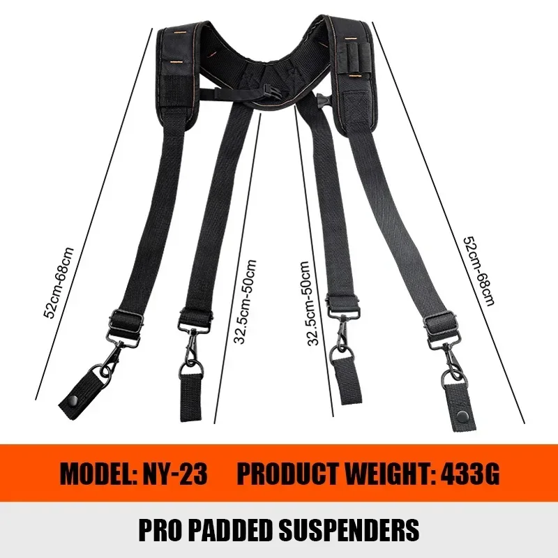 NYP NY-23 Pro Padded Suspenders Tool Accessories