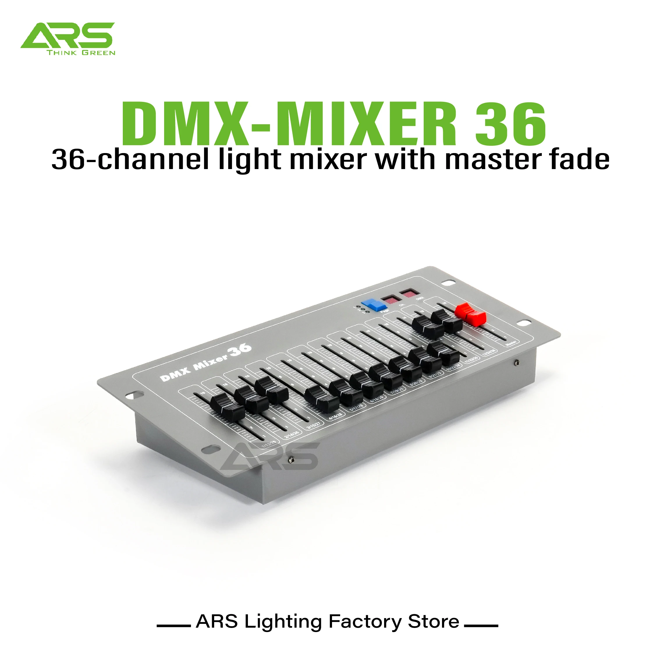 

Simple Console 36 channels DMX512 Lighting Mixer Dimmer Console Controller for Wedding Party DJ Disco Bar nightclub lights