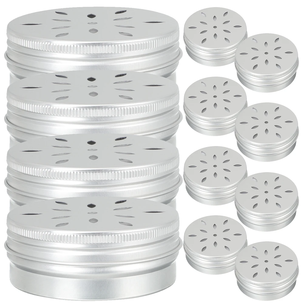 

12 Pcs Scent Boxes for Dogs Aluminum 60ML Odor Containers Pet Sniffle Toy Medium Metal Tins