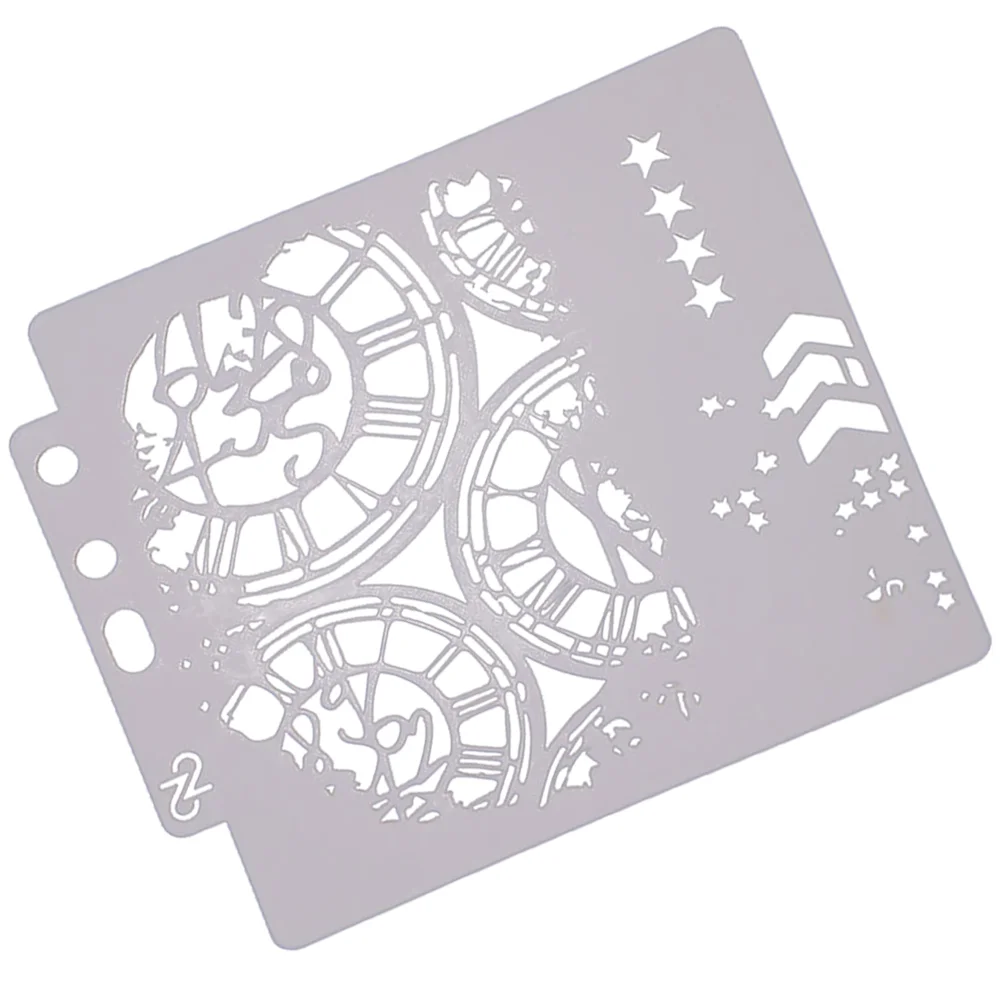 Drawing Stencil Assorted Patterns Hollow Out Painting Template for Craft Scrapbooking DIY Cake Decor (S70)