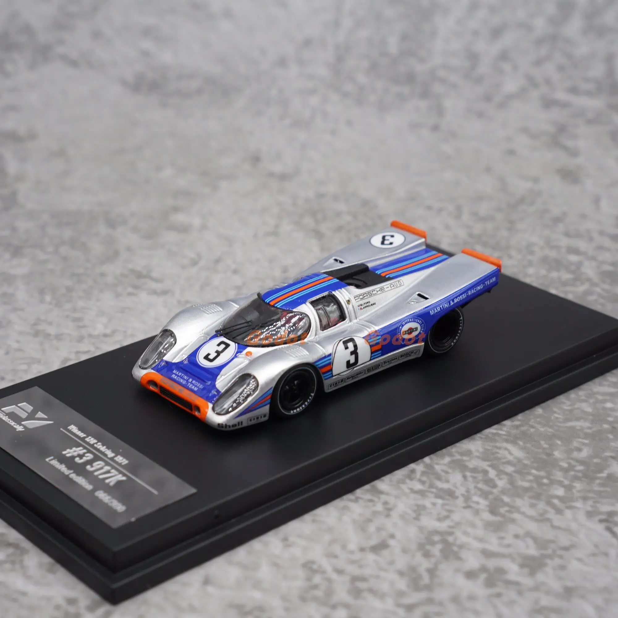 FY 1:64 Scale Diecast Alloy #3 Porsche 917K Toys Racing Cars Model