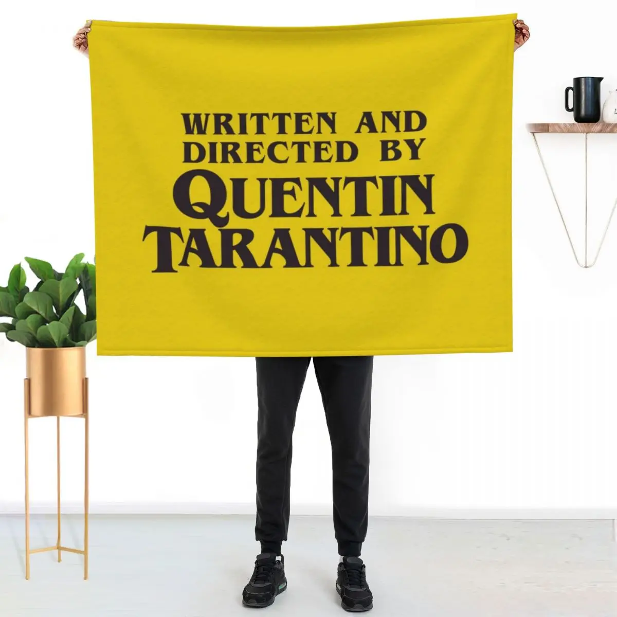 written-and-directed-by-quentin-tarantino-throw-blanket-soft-home-decor-blanket-for-couch-bedroom