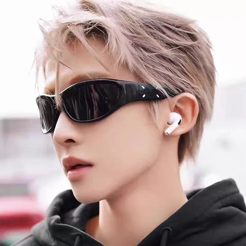 

Y2k Sports Sunglasses Women Men Luxury Brand Fashion Classic Punk Sun Glasses Female Futuristic Sunglass Солнцезащитные очки