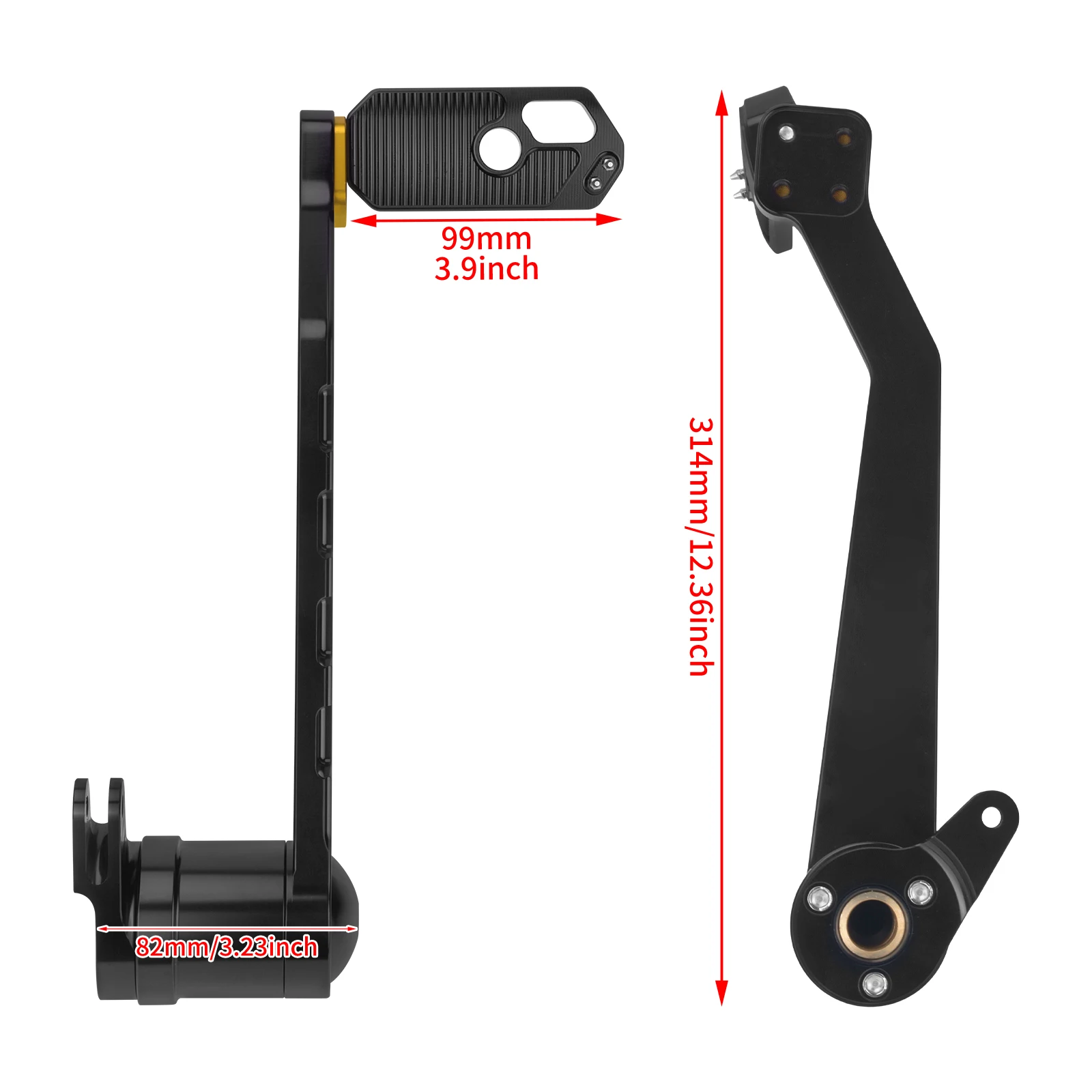 Motorcycle Brake Arm Lever Peg For Harley Touring Road Street Electra Glide FLHR Ultra Trike 2008-2013 14-2025 Brake Lever Pedal