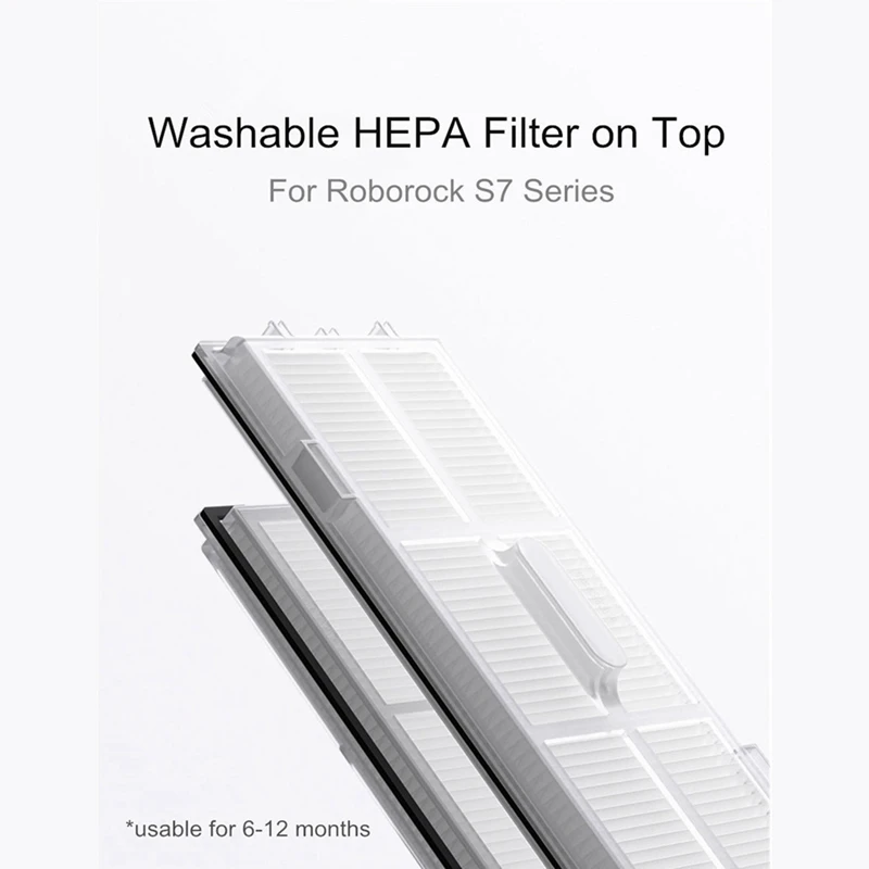 Szmatka do mopa z filtrem HEPA do Xiaomi Roborock S7 Max S70 T7S Plus akcesoria do odkurzacza robota