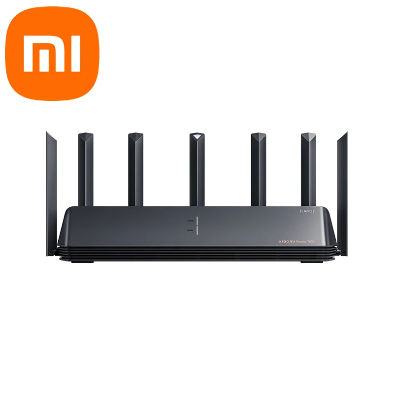 

Оригинальный роутер Xiaomi 7000, Qualcomm A73, 1,5 ГГц, 1 ГБ, Wi-Fi 6, 2,5 ГГц, 160 МГц, 4K, QAM, USB 3,0, сетчатая флейта, стандарт WPA3, IPv6, 2,4 ГГц, 5,2 ГГц, 5,8 ГГц