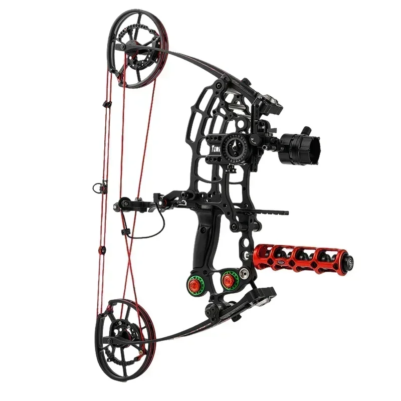 Manufacturer Compound Bow Set Dual Use Catapult Pulley Ball Hunting Bow Archery Compound Steel Ball