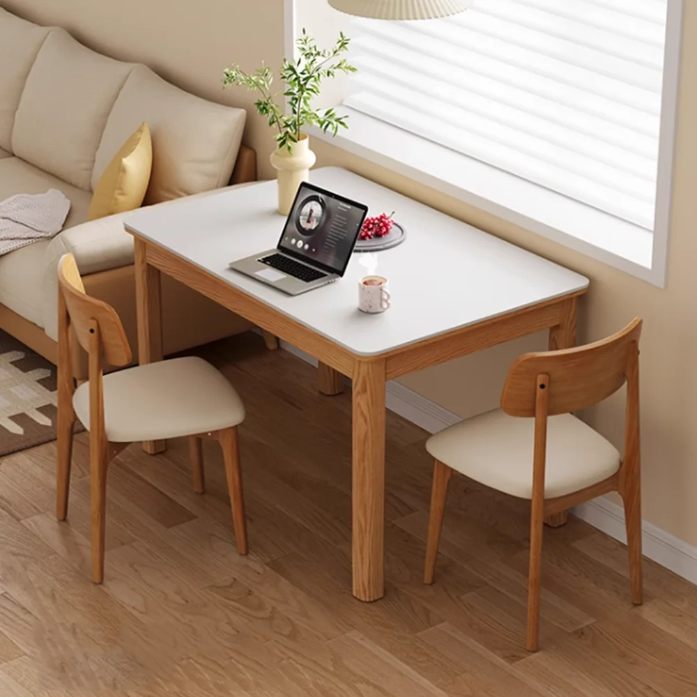 

Minimalist Center Dining Table Chairs Conference Restaurant Kitchen Dining Table Organizer Fruit Basket Meuble Furniture