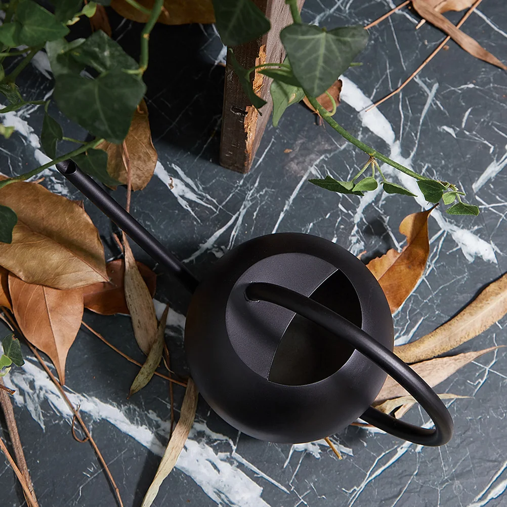 

Чайник для полива цветов из нержавеющей стали, банка для растений, горшок с длинным носиком, садоводство на открытом воздухе