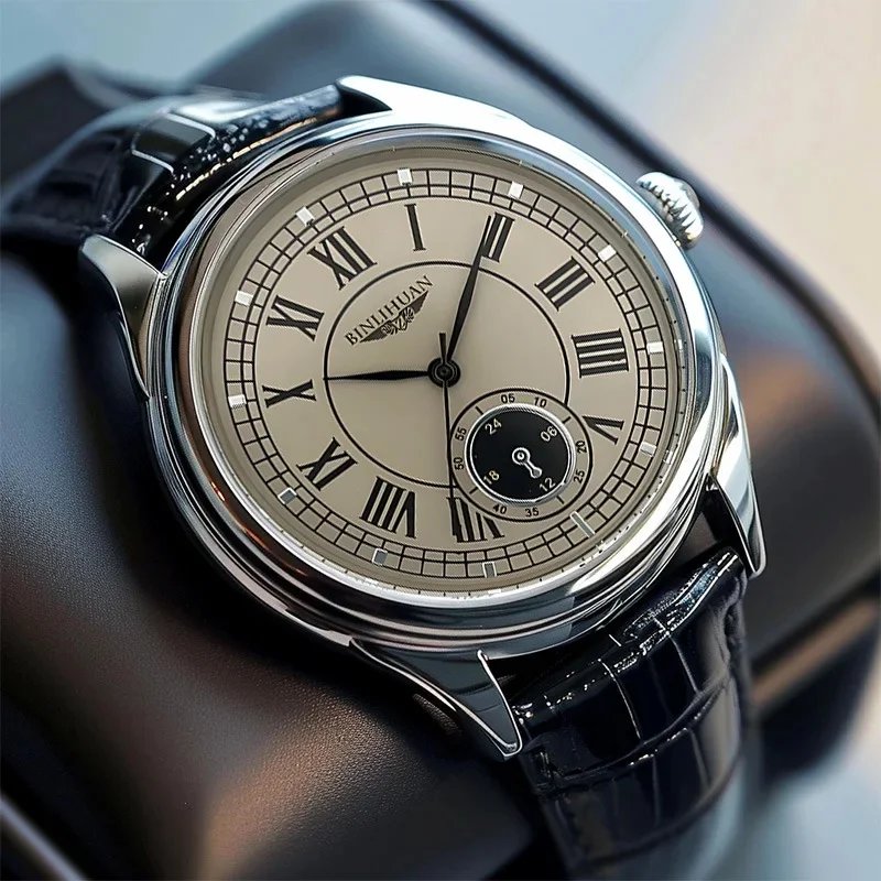 Top Brand Man Wristwatch Luxury Business Waterproof Men Watch For Men Quartz Clock Leather Men's Watches Reloj Handsome 2026 New