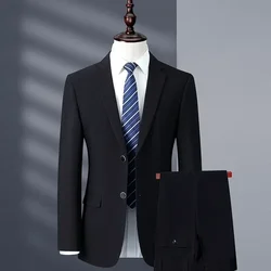 (101) Customized New Style Men's Groom Wedding Formal Slim Business Suit