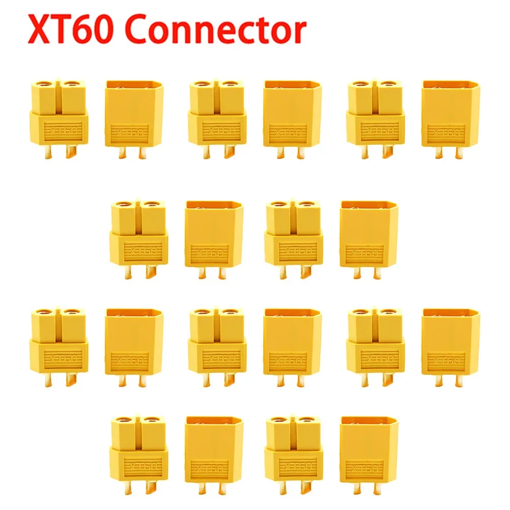 10 Pairs XT30 XT30U MR30 XT60 XT60H XT60U MR60 XT90 XT90H XT90-S EC2 EC3 EC5 T plug battery connector set RC parts