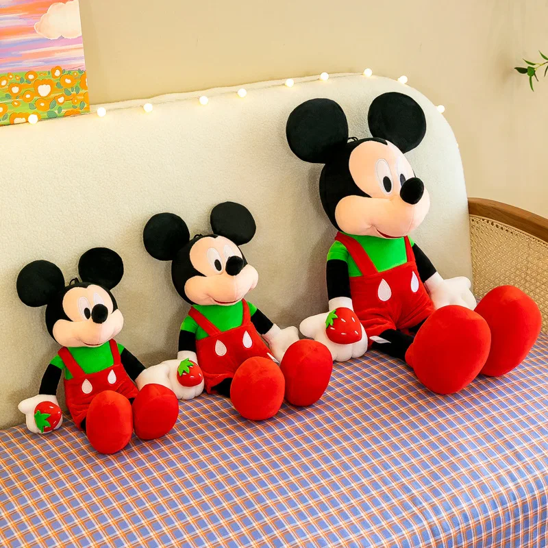 90cm kawaii mickey minnie brinquedo de pelúcia tamanho grande boneca de pelúcia bonito minnie travesseiro crianças aniversário presente de natal animal de pelúcia para crianças