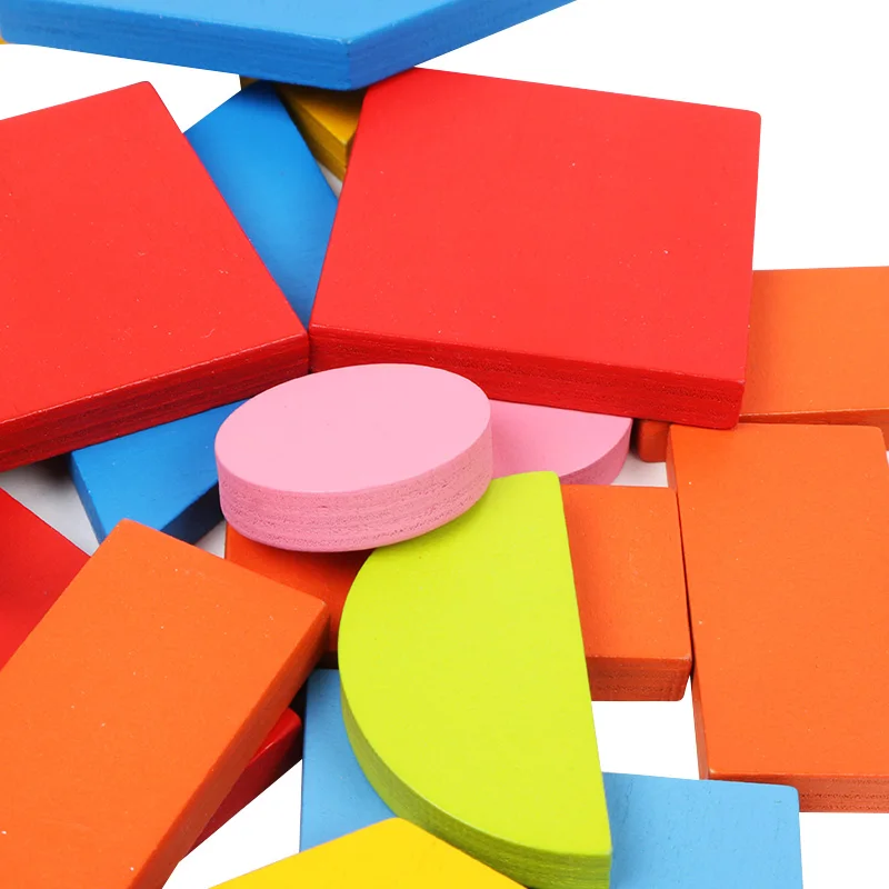 Puzzle créatif en bois pour enfants, jouets éducatifs d'apprentissage précoce, cadeaux Montessori pour enfants, nouvelle collection