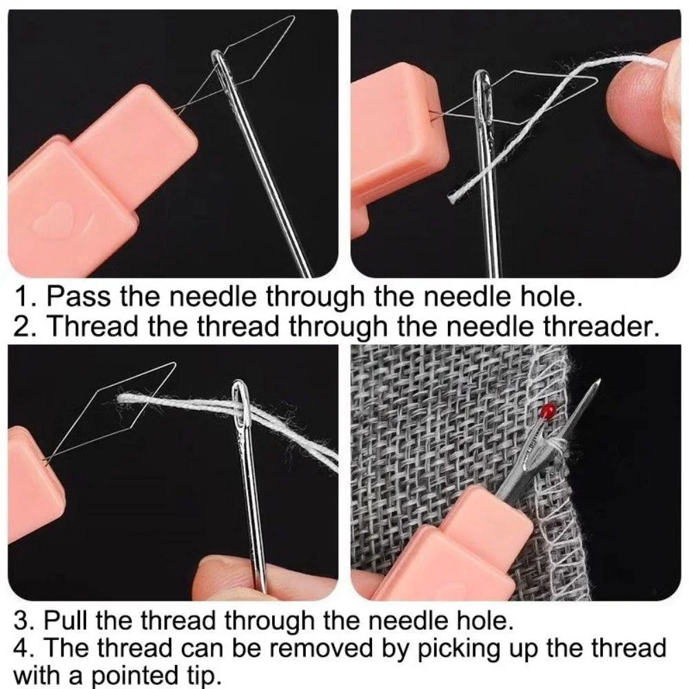 2 in 1 Needle Threader Seam Ripper Tool