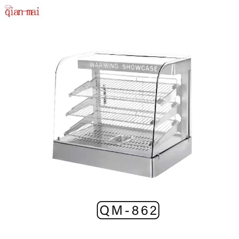 

Коммерческий промышленный электрический изолированный тепловой дисплей из нержавеющей стали, сохраняющий тепло еды, духовка, машина с подогревом, удерживающий шкаф