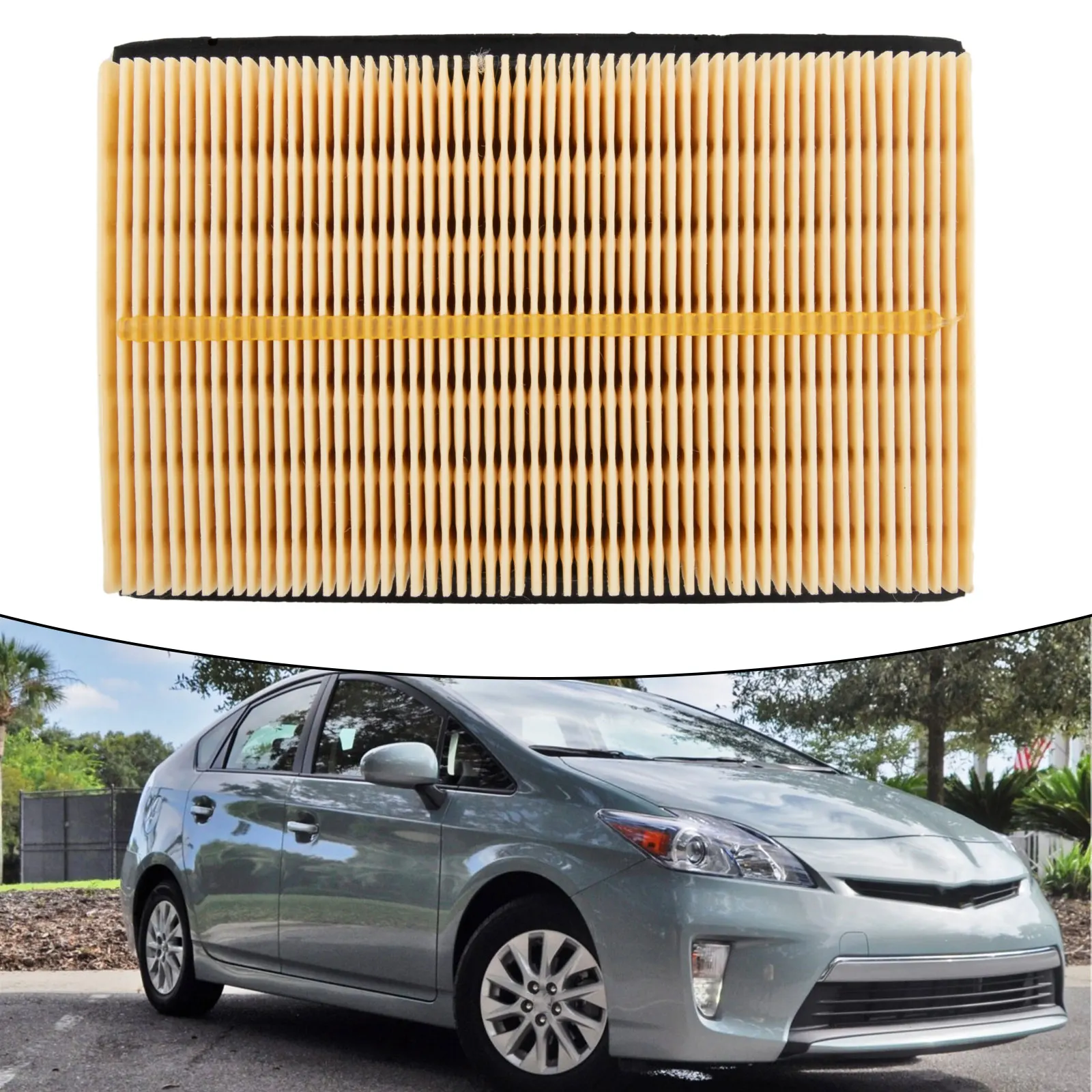 Car Engine Air Filter Element For Toyota For Prius C Aqua Aygo 2012-19 17801-21060 Air Filter Car Accessories Air Filter Element