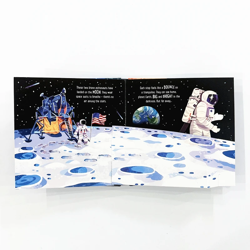 Usborne Pop-Up Space Book - 3D Interactive Educational Children's Astronomy Encyclopedia