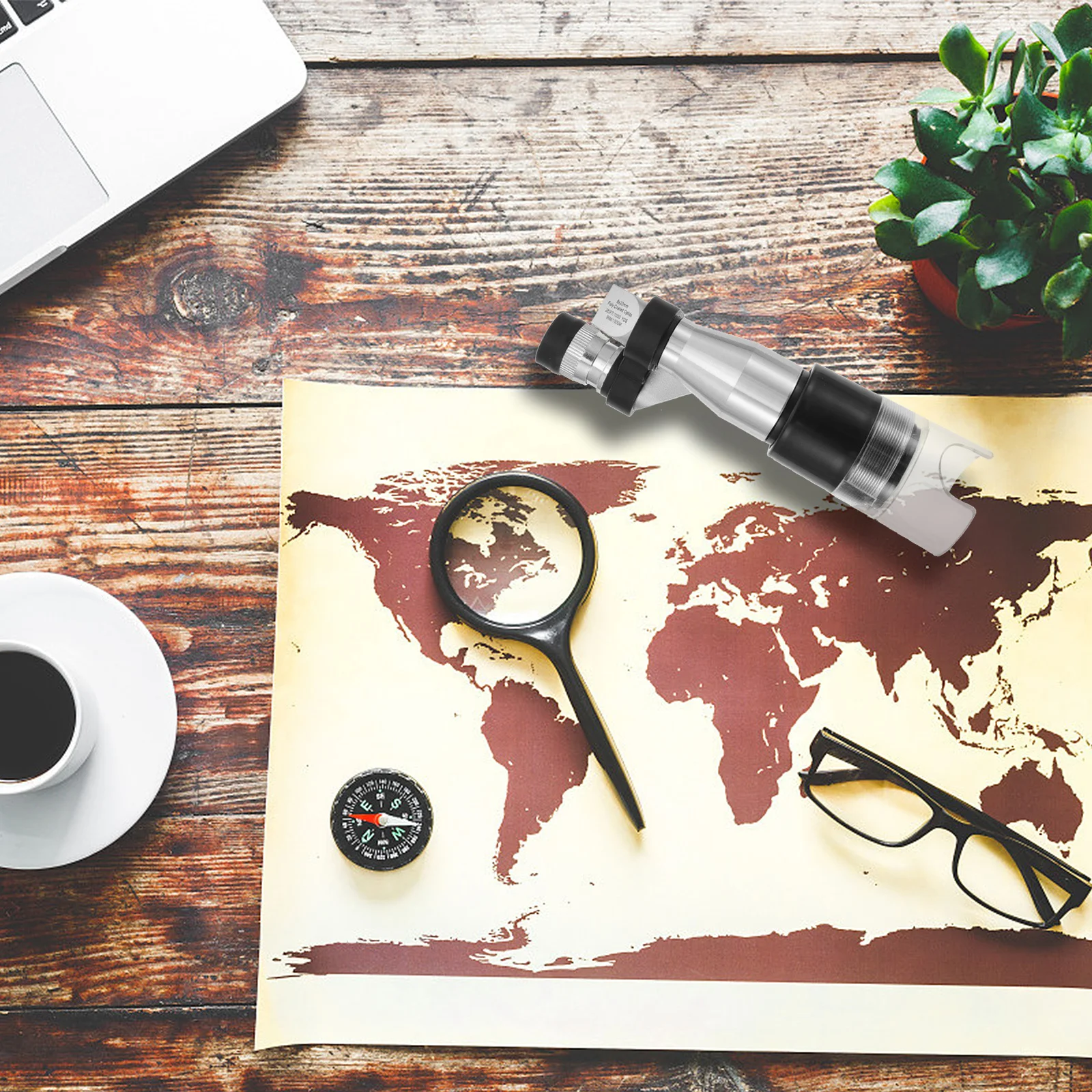 

Mini 8x Catadioptric Style Portable Adjustable Monocular Telescope Compact Outdoor Pocket Magnifier Clear Bright Optics