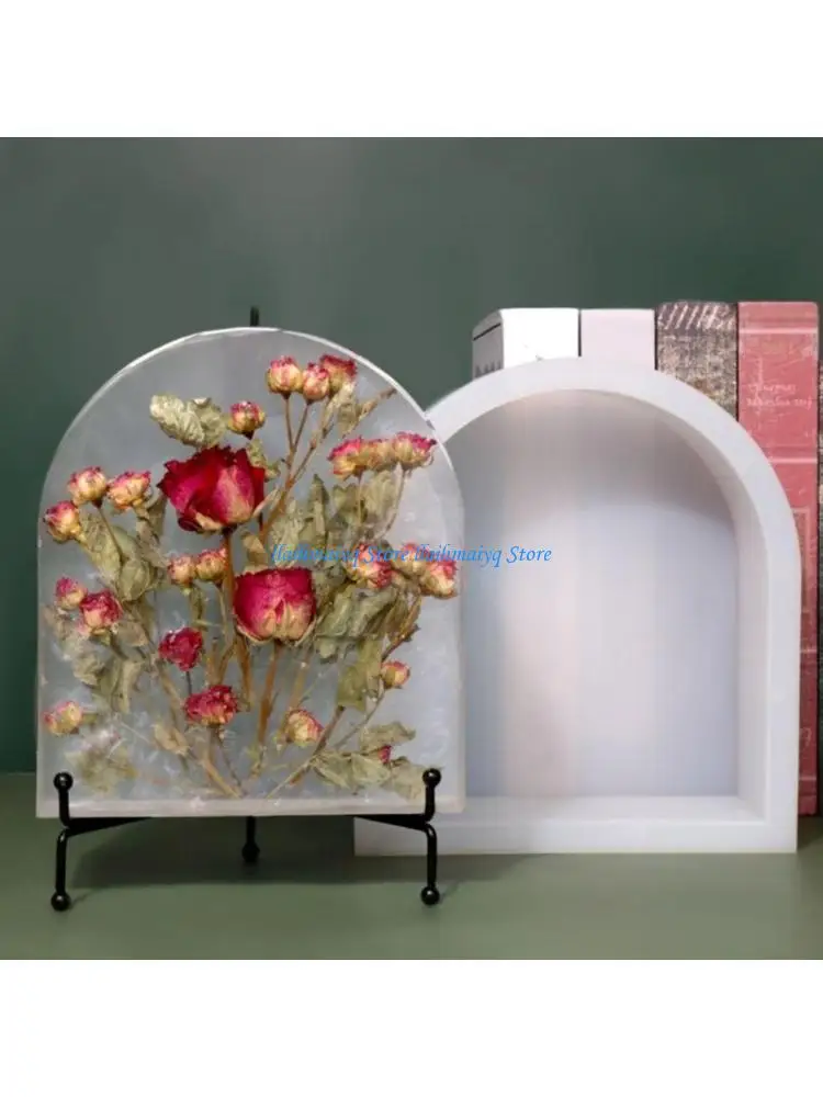 573B Arch Silicone Molds for Resin Casting,Epoxy Resin Molds for Flower Preservation