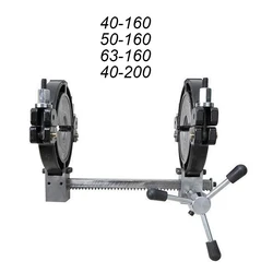 63-160mm PE PPR Hot Melt Butt Welding Machine Siphon Drainage Support PE Hot Melt Butt Welding Machine Socket Support Fixed Fram