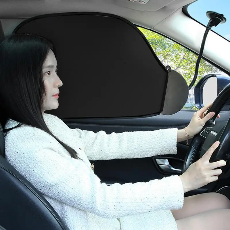 

Car Windshield Sunshade Suction Cup Windshield UV Block Bendable Car Sun Shade Sun Protection Car Front Window Shade Foldable
