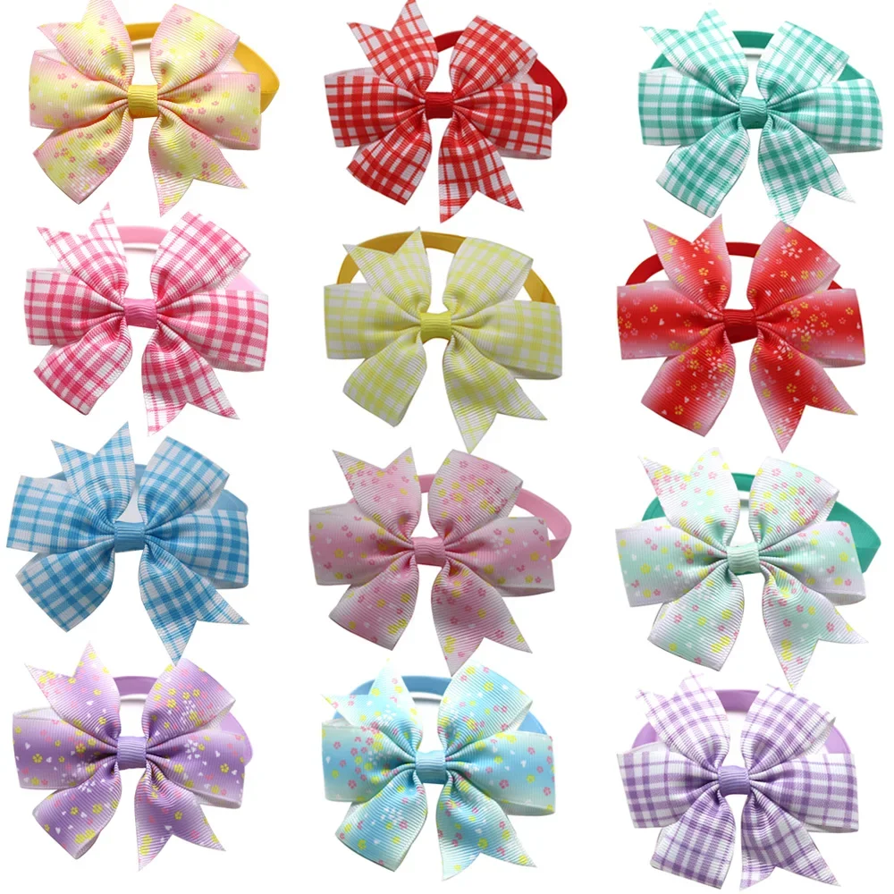 10pcs Pet Supplies Dog Bow Tie Summer Dog Grooming Accessories Pet Dog Cat Bowties Neckties Small Dogs Products Dog Supplies