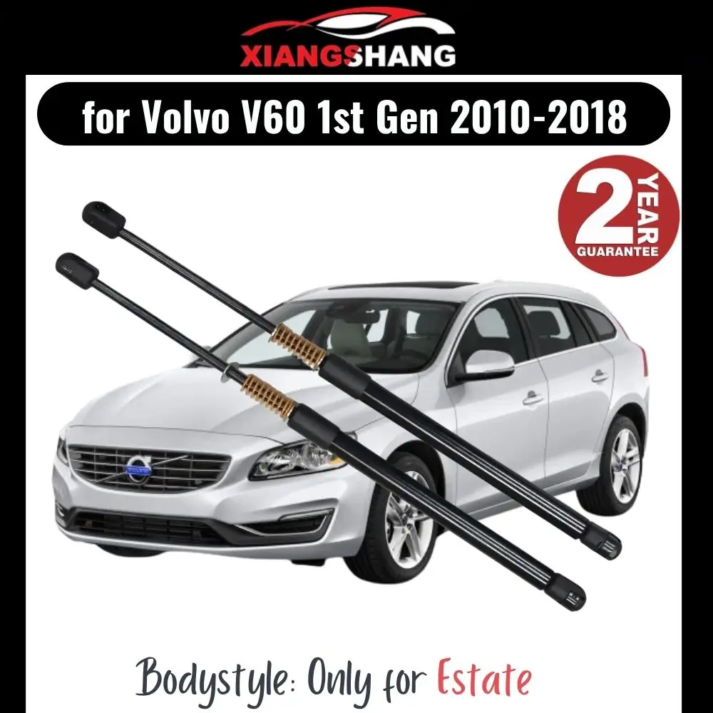 

2pcs Rear Tailgate Damper for Volvo V60 1st Gen 2010-2018 Estate WITH SPRING Trunk Boot Gas Charged Gas Struts