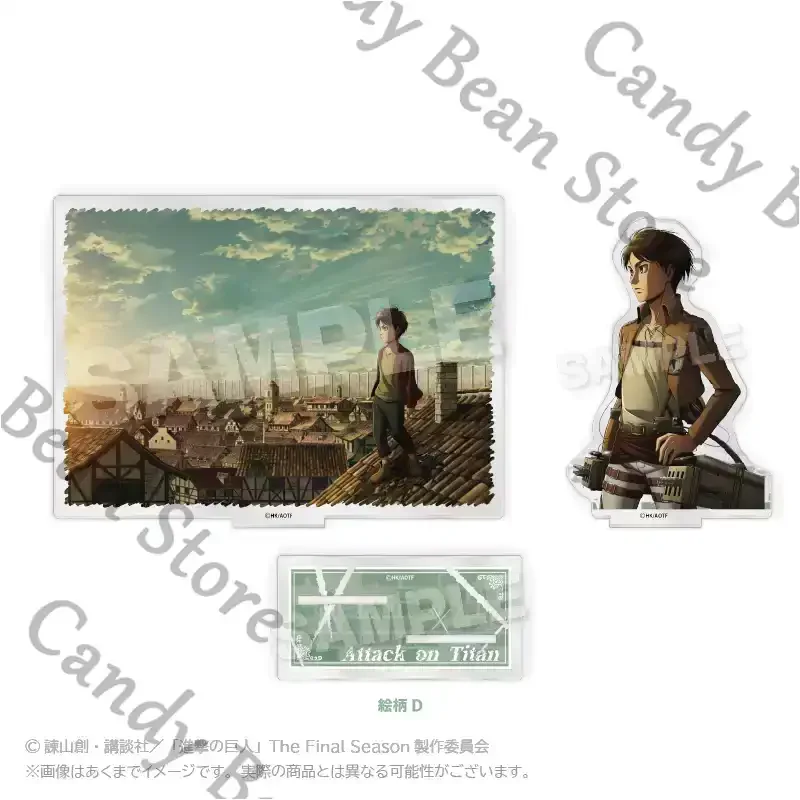 anime-genuine-attack-on-titan-eren-jaeger-mikasa·ackerman-armin-arlert-cosplay-acrylic-standing-sign-cartoon-figure-stand-xmas