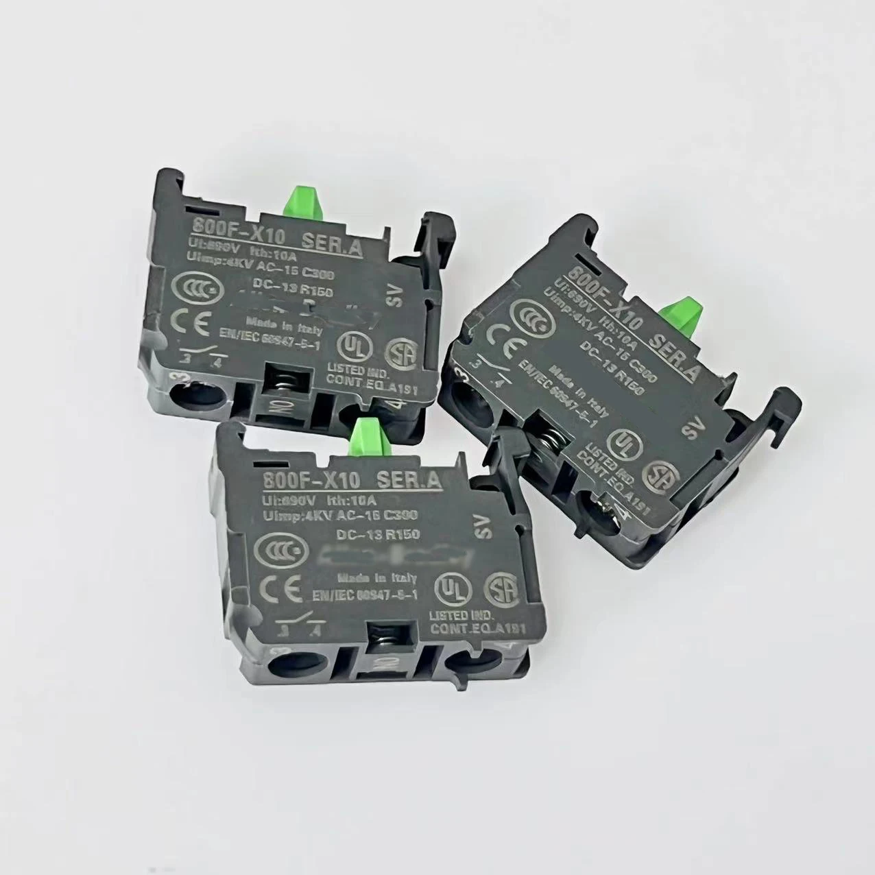 

800F series button switch normally open contact 800F-X10 normally closed 800F-X01