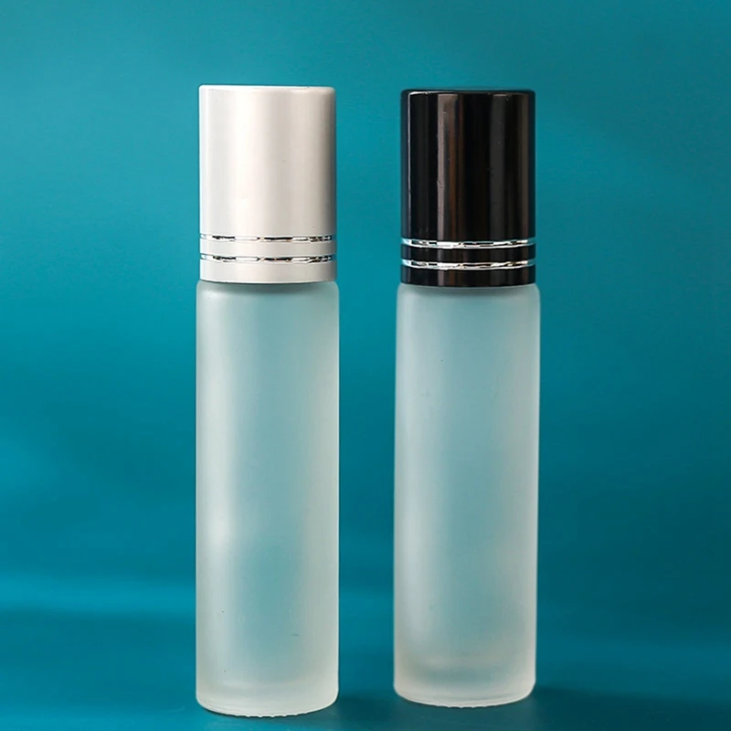 ขวดม้วนเก็บเครื่องสำอางขนาดเล็ก10ชิ้น, ขวดน้ำหอมภาชนะใส่ของเหลวสำหรับเดินทาง