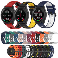 Silicone 18 20 22mm Watchband For Garmin Forerunner 265 265S 255S 255 Vivoactive 3 4 Strap Wristband For For Garmin Venu 2 Band