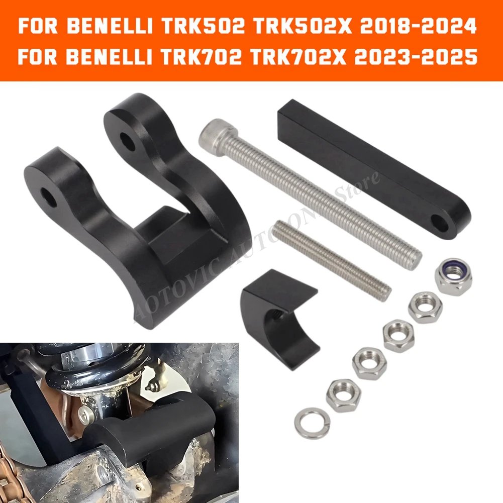 Kit de maillons d'abaissement de Suspension arrière de moto, pour Benelli TRK502 TRK502X 2018-2024 TRK702 TRK702X TRK 702 702X 2023 2024 2025