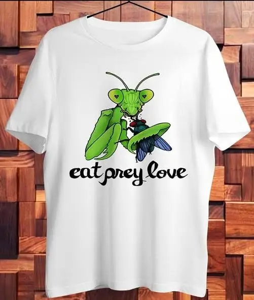 Praying Mantis Eat Pray Love Hilarious T Shirt Men S Ladies Top