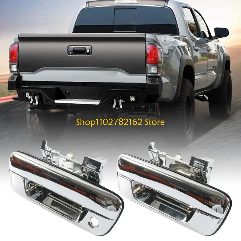 

547B Corrosion Resistant Tailgate Handle ABS Automotive Replacements Heavy Duty Tail Handle Replaces 8-97235386-3 for Vehicle