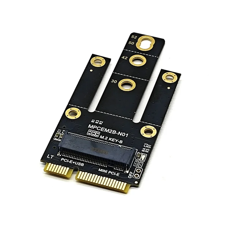 Adapter Card MPCIE To KEY-B Expansion Slot MINIPCI-E To M.2 NGFF NIC Adapter Card WIFI Interface To M Adapter Card