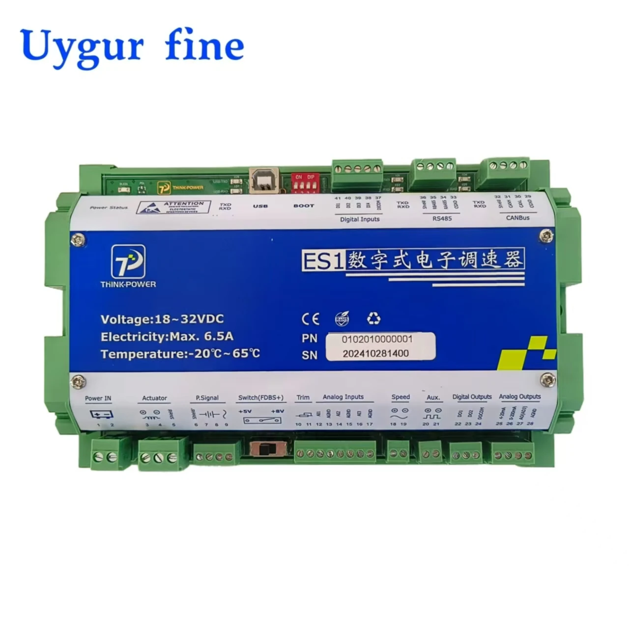 

Регулятор решения цифровой ES1, контроль регулировки мобильного газового двигателя и диодвужения двигателя