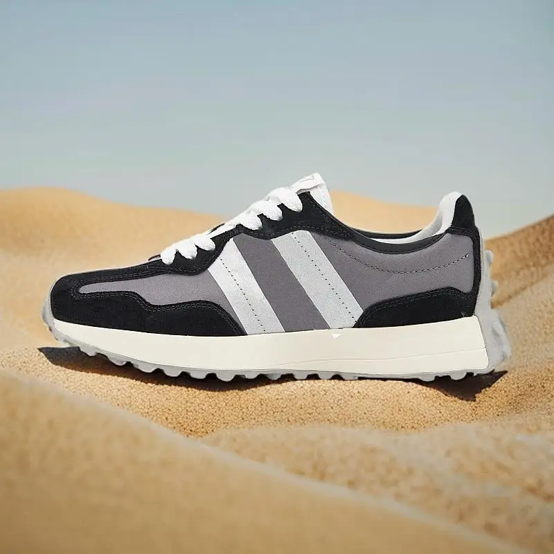 

New 327 series sea salt colored men's shoes and women's dad sports shoes casual shoes, lovers shoes, retro shoes, walking shoes