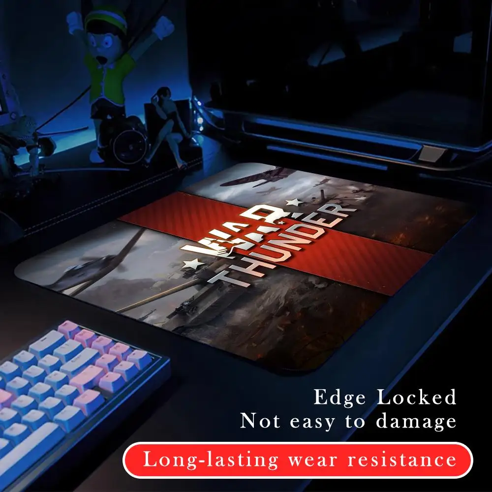 War Thunder Mouse Pad Cartoon rubber Small mouse pad desktop computer office keyboard e-sports ROGs game