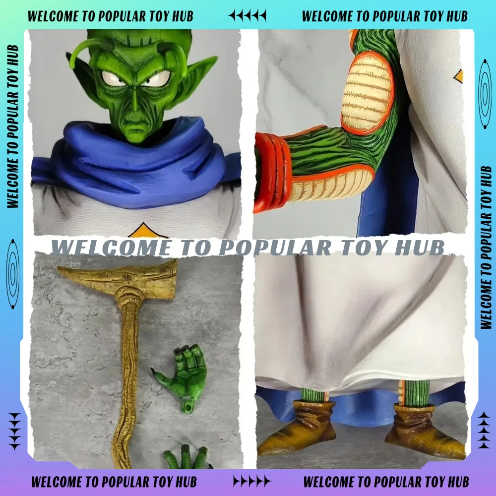 34 centimetri Dragon Ball Z Vecchio Piccolo Anime Figura Piccolo Action Figurine Collezione Statua Modello Personalizzato Bambole Desk Decor Giocattoli Regali