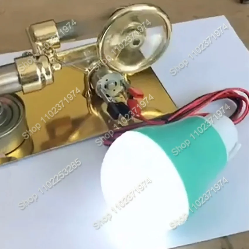 Science Experiment Stirling Engine Motor Model Stream Power Physics Experiment Toy Model Mini Generator