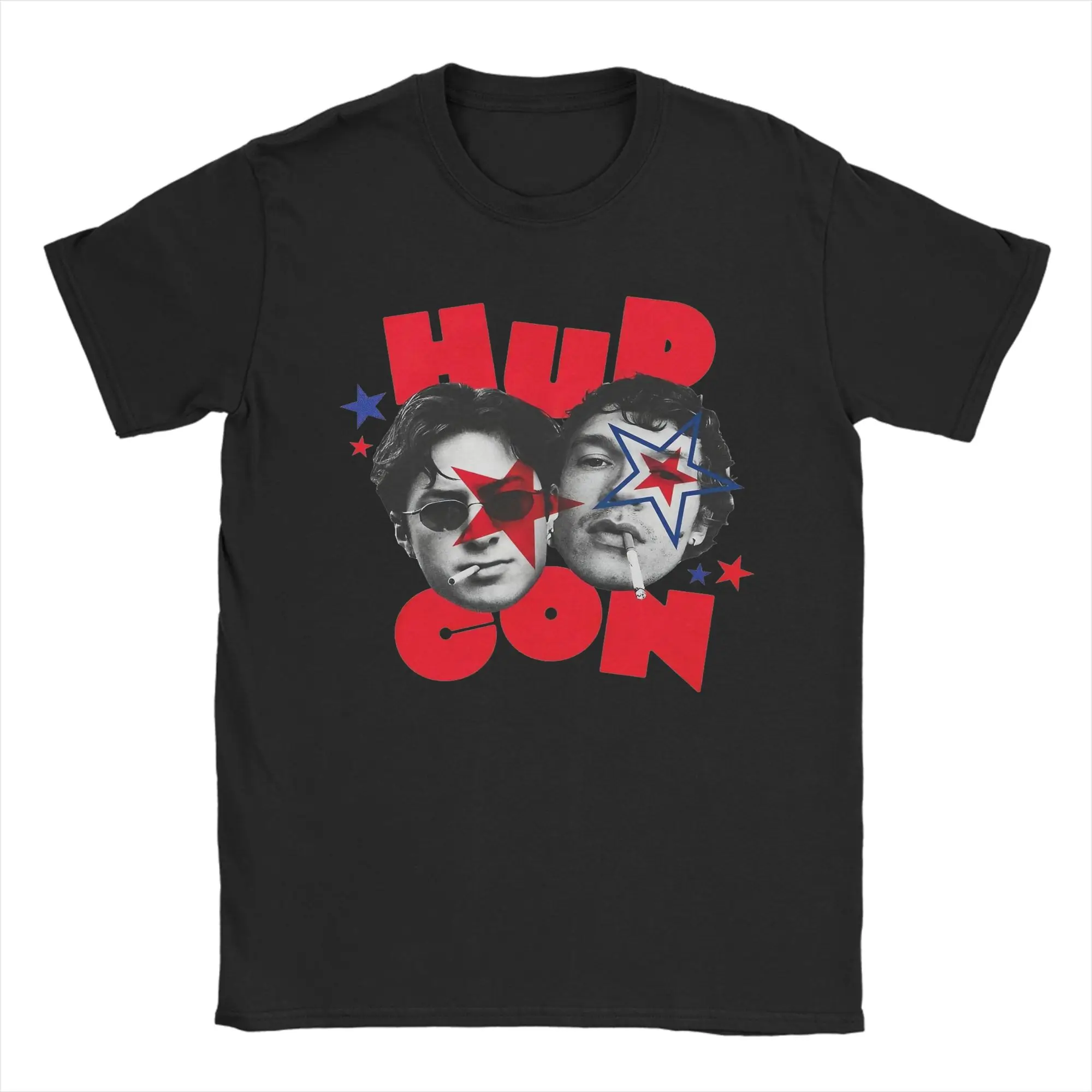 Connor Storrie And Hudson Williams Men's T Shirts  Leisure Tee Shirt Short Sleeve O Neck T-Shirts Pure Cotton Plus Size Clothing