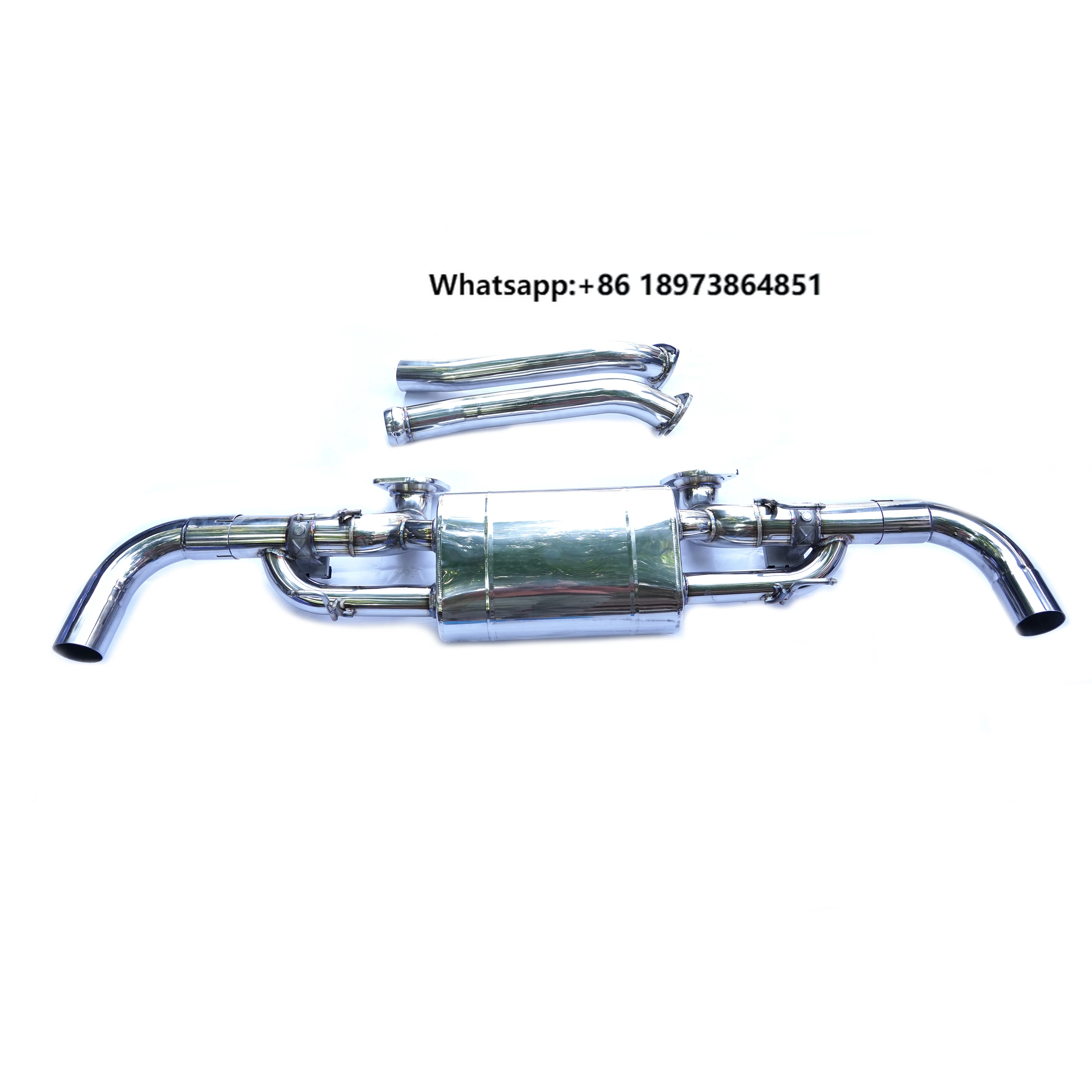 

CSZ Stainless Steel Valved Catback Exhaust for Aston Martin Vantage V8 4.0T Valved Muffler Axleback Remote Control Exhaust