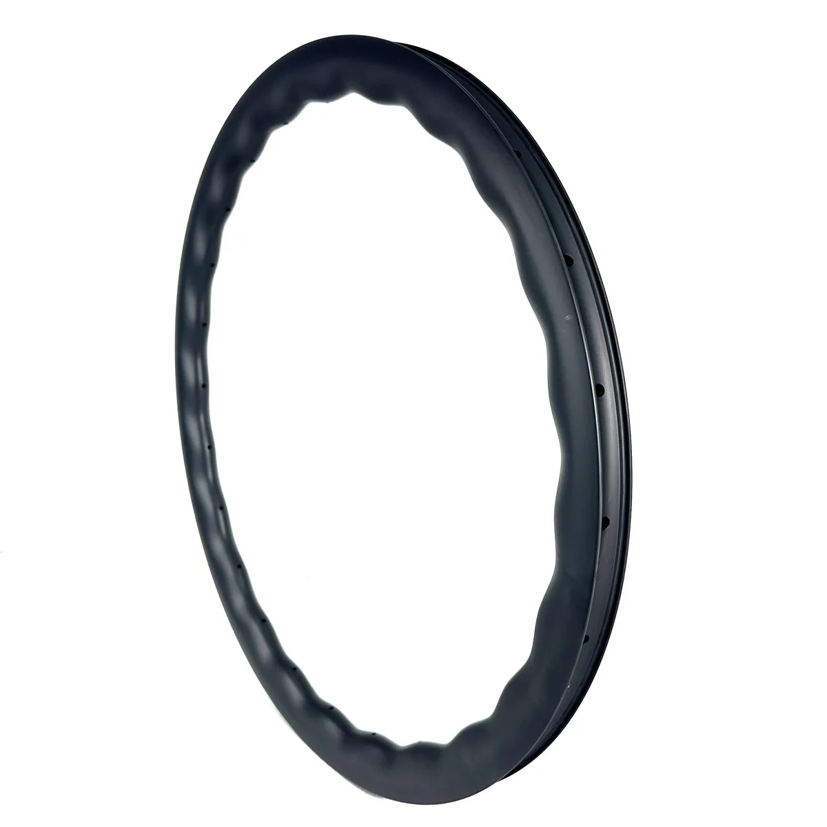700C 31mm External Width Super Light Gravel Carbon Fibre Bike Rims Wave Design Toray T700+ T800 Tubeless With Hook Bicycle Rims