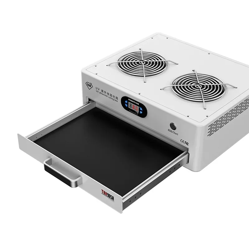 LY-TBK 905A Светодиодная коробка с УФ-ультрафиолетовым покрытием Светодиодные фонари Тип ящика для ремонта ЖК-экрана мобильного планшета Дополнительно 110 В 220 В