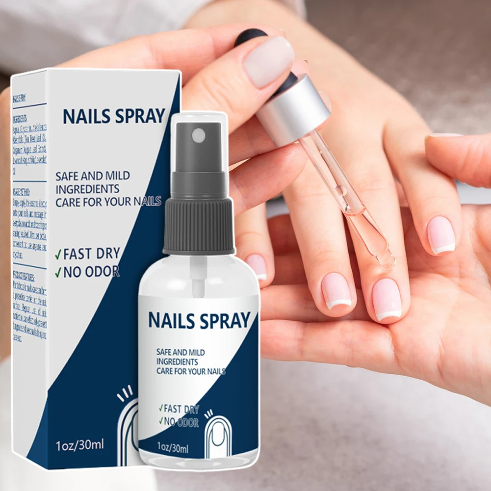 30 ml nagelreparatieoplossing spray, nagelversterker verhelderende reparatievloeistof, nagelversterker serum nagelgroeiolie voor nagel