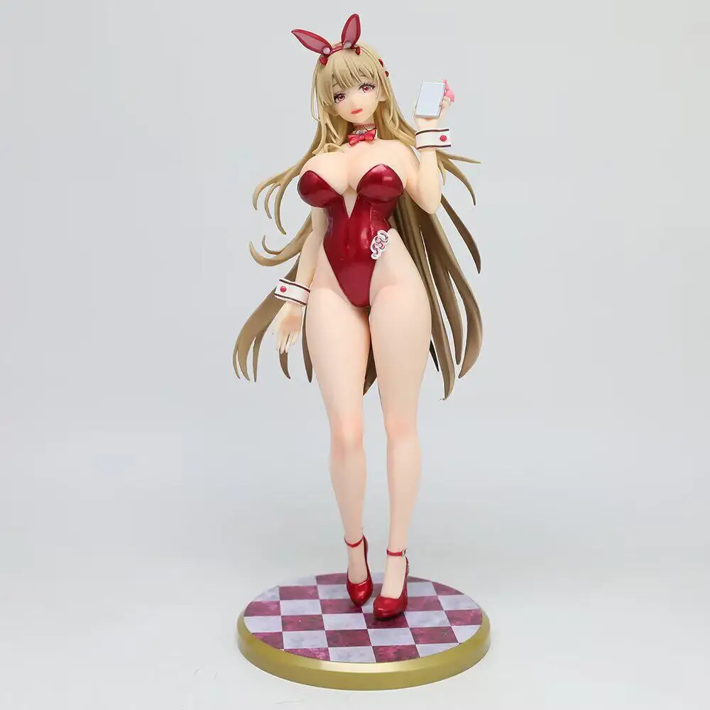 

New Gk Viper Rabbit Girl Standing Anime Beautiful Girls Hand Made Desktop Animation Peripheral Model Decoration Gift