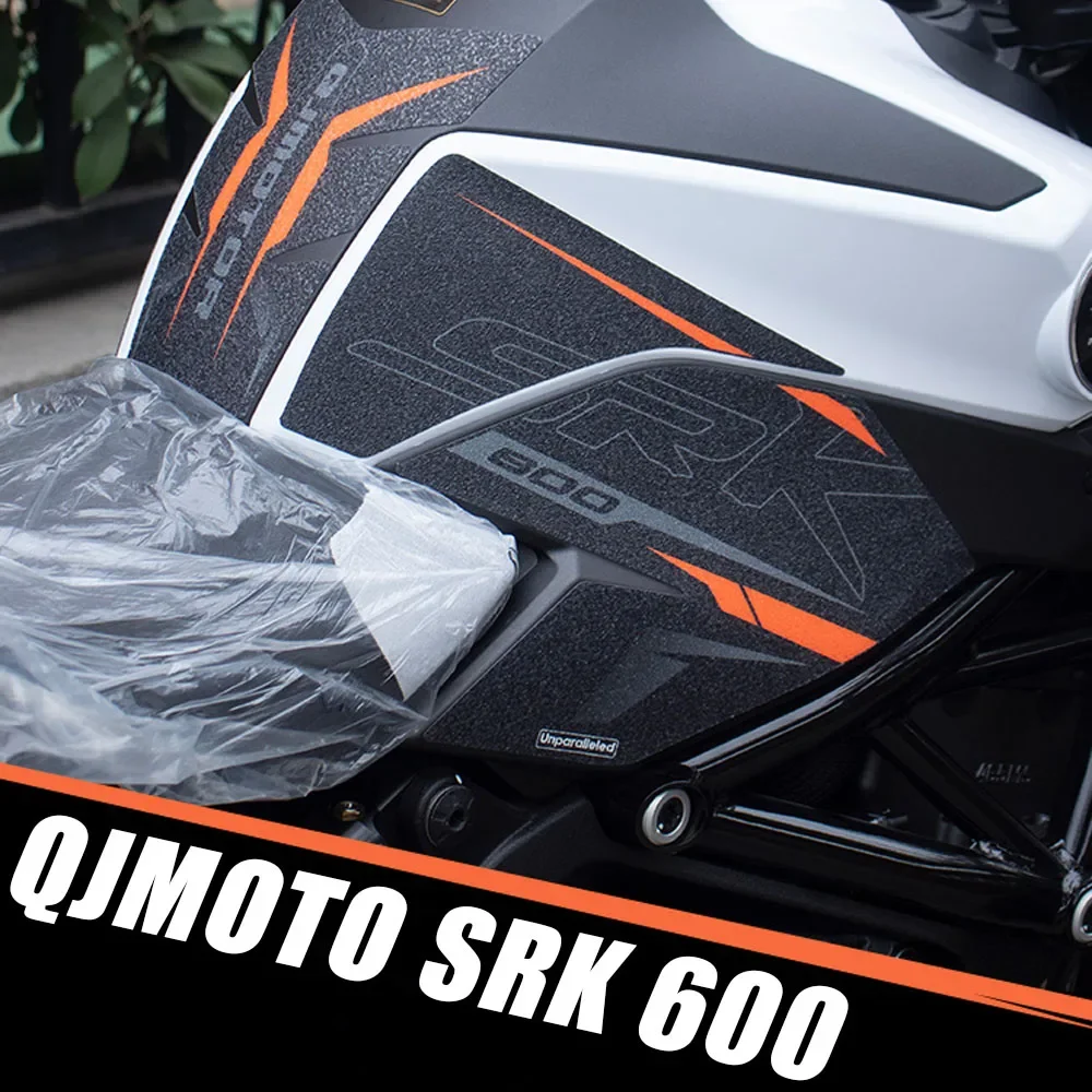 

For QJ Motor QJMOTO SRK600 600SRK SRK 600 Motorcycle Tank Pad Fuel Fueltank Covers Gasoline Protection Stickers