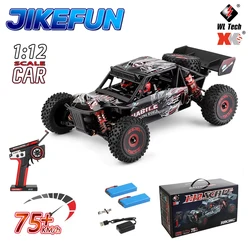 WLtoys 124016 RC Car 75km/h High Speed Remote Control Truck Electric 4WD Off-Road Drift Climbing Racing Vehicle Toys for Kids